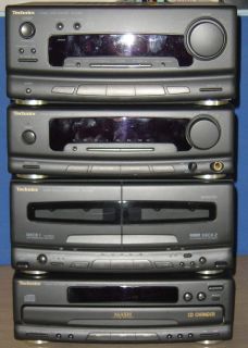Technics Stereo Mini Component Cassette Compact Disc System