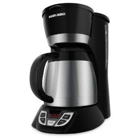 Black Decker Coffeemaker 8 Cup Programmable