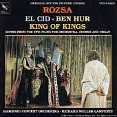 Ben Hur El Cid King of Kings by Miklos Composer Rozsa CD, Jul 1991