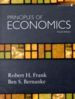 Economics by Robert H. Frank and Ben Bernanke 2012, Hardcover