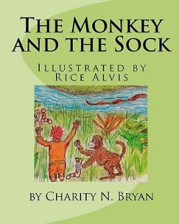 The Monkey and the Sock by Charity Bryan 2010, Paperback, Large Type