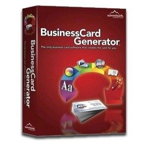 Summitsoft Business Card Studio   Full Version for Windows 881779