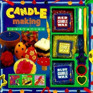 Funstation Candle Making Set by David Constable 1998, Hardcover