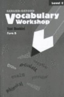 Vocabulary Workshop Test Booklets, Level C, Form B by William H