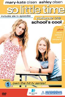 Mary Kate Ashley Olsen   So Little Time Vol. 1 Schools Cool DVD, 2002