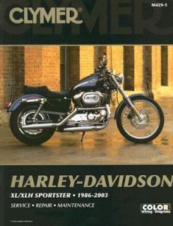 Clymer Harley Davidson XL XLH Sportster, 1986 2003 by Clymer