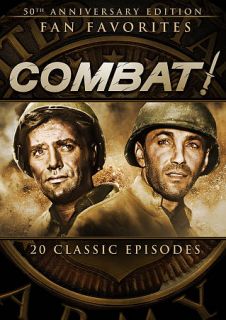 Combat Fan Favorites DVD, 2012, 5 Disc Set, 50th Anniversary Edition