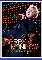 Barry Manilow   Songs from the Seventies DVD, 2008, 2 Disc Set
