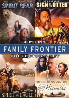 Family Frontier Collecters Set   4 Films Spirit Bear Sign Of The