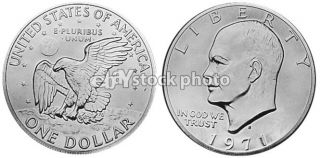 1971, Eisenhower Dollar