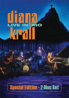 Diana Krall   Live In Rio DVD, 2009, 2 Disc Set, Special Edition
