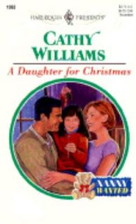 for Christmas Nanny Wanted by Cathy Williams 1998, Paperback