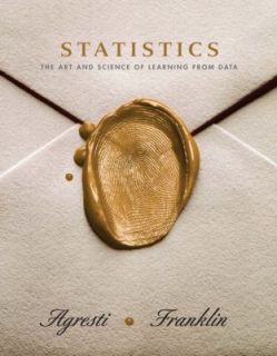 Data by Christine A. Franklin and Alan Agresti 2006, Hardcover