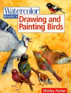 Drawing and Painting Birds by Shirley Porter 2000, Paperback
