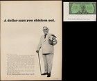 1967 Colonel Sanders photo KFC Kentucky Fried Chicken ad w/ coupon