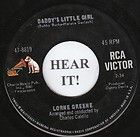 Lorne Greene C & W 45 (RCA Victor 8819)
