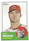 2012 Topps Heritage Baseball 341 Ryan Madson Red Line Error