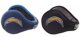 180s NFL San Diego Chargers Ear Warmers / Ear Muffs / Earmuffs NEW