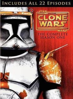 STAR WARS THE CLONE WARS   THE COMPLETE SEASON ONE [DVD   NEW DVD