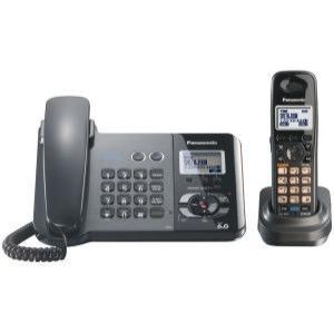 Panasonic KX TG9391T 2 Line Corded/Cordles​s Phone COMBO EXPANDABLE