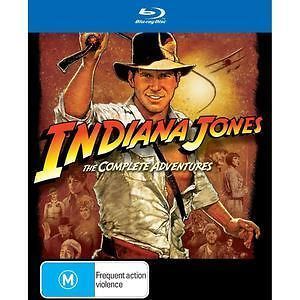 Indiana Jones Complete QUADRILOGY 1+2+3+4 Collection  NEW R B Blu Ray