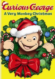 Curious George A Very Monkey Christmas DVD