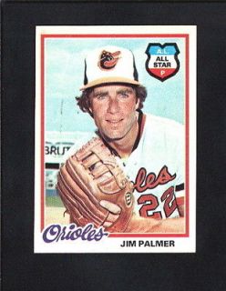 1978 Topps Baseball #160 JIM PALMERNM  MT