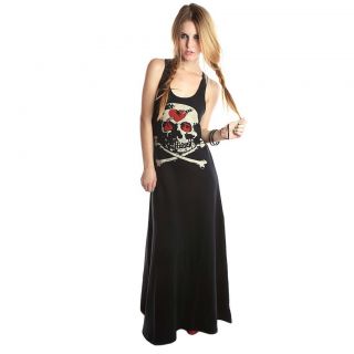 Abbey Dawn By Avril Lavigne Ladies My Way Black Skull Dress