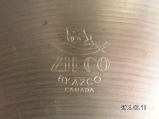 Vintage Zilco 16 Crash Cymbal