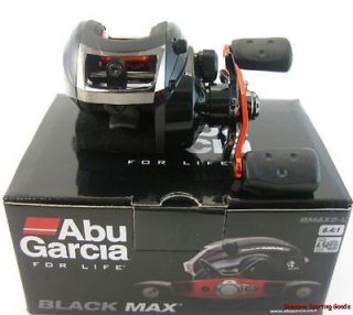 ABU GARCIA AMBASSADEUR BLACK MAX L 6.41 RATIO LEFT HAND BAITCAST REEL