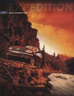2000 Ford Expedition Sales Brochure Book