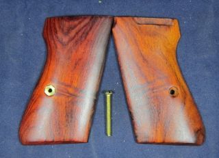 WOOD GRIPS FOR WALTHER PPK/S.380 ACP, HANDMADE