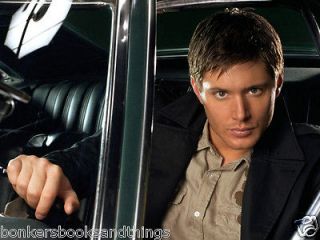 JENSEN ACKLES 8 x 10 SUPERNATURAL DEAN WINCHESTER IN CAR LOOKING HOT