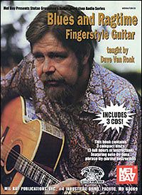 Blues and Ragtime Fingerstyle Guitar Book/3 CD Set