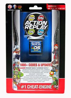 ACTION REPLAY CHEAT CHEATS CARTRIDGE FOR ALL NINTENDO 3DS DS AND