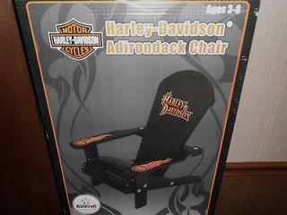Harley Davidson Childs Adirondack Chair NIB