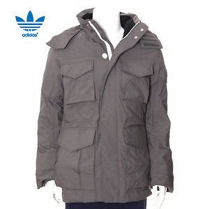 Adidas Originals Womens Long Down Hooded Belted Padded Puffer Jacket