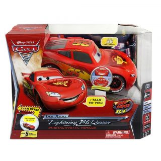 CARS Air HOgs Talking The Real Lightning McQueen Vehicle Car Remote