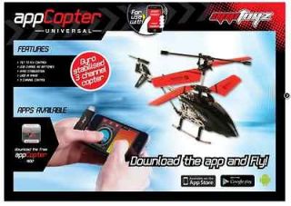 AIR HOGS APPCOPTER►◄SMA RTPHONE CONTROLLED HELICOPTER►◄IO S