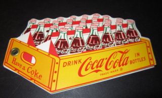 Old c.1960 Vintage Coca Cola Bottling Plant Diecut Souvenir Program
