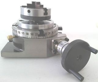 Horizontal & Vertical 4 / 100mm with 65mm Lathe Chuck for Milling