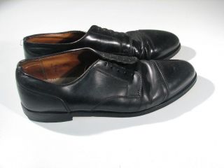 Alden Shell Cordovan DAMAGED Cap Toe Blucher Oxford Dress Shoe Men US