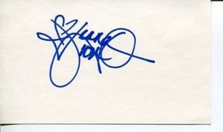 Jenna von Oy The Parkers Blossom A Goofy Movie Disney Signed Autograph