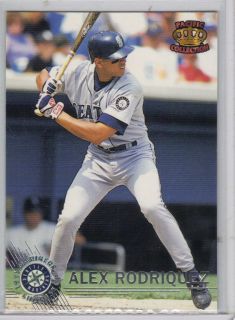 1995 PACIFIC CROWN COLLECTION ALEX RODRIGUEZ BASE CARD #42 SEATTLE