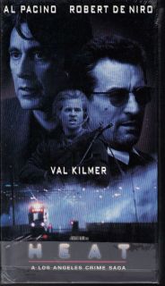 WB Warner Brothers Home Video Heat (VHS, 1996) Val Kilmer Al Pacino