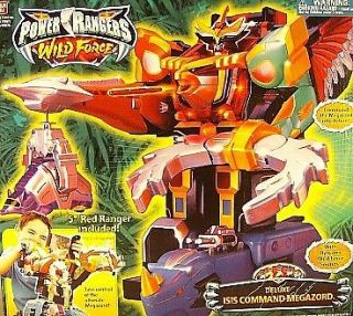 Power Rangers Isis Command Wild Force Megazord Robot 24 Action Toy