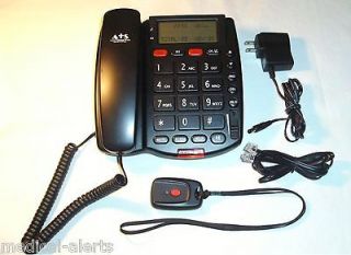 Guardian LIFE Medical Alert Phone System with Wireless Pendant FREE