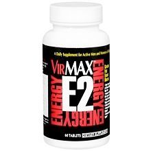 VirMAX E2 ENERGY,SUPPLEMENT FOR MEN ,WOMEN,CAFFEINE FREE,,STIMULATES