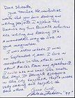 BARBARA FELDON HAND WRITTEN 8x11 ORIGINAL LETTER+COA AMAZING 9/11