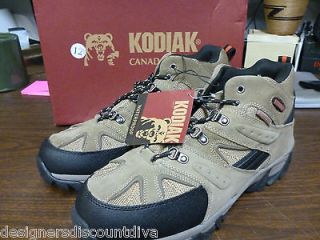 New Kodiak Mens Waterproof Rush Work Boots Hiking Boots Tan Suede Size